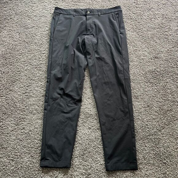 Lululemon Commission Pant Slim Warpstreme Obsidian Gray Men’s Size 36x30